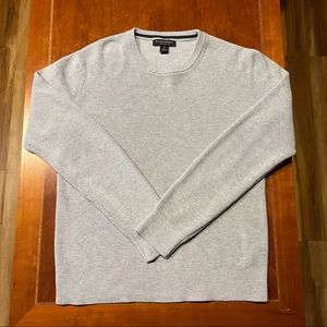 Banana Republic Mens Medium Ribbed Sweater Supima Cotton